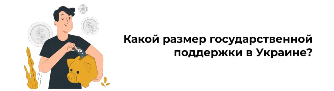 господдержка в Украине