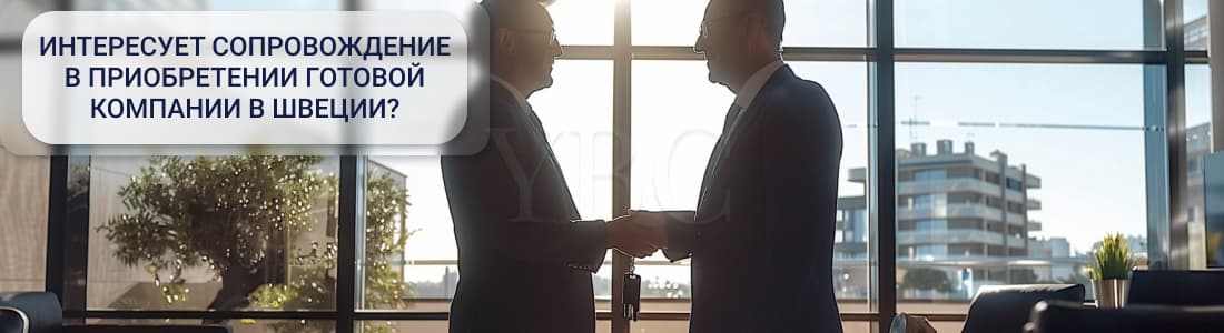 Готовая компания в Швеции