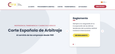 Spanish Arbitration Court website