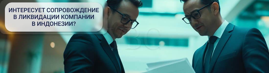 Ликвидация компании в Индонезии
