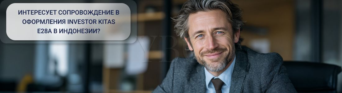 Получить инвесторcкую визу KITAS — E28А в Индонезии