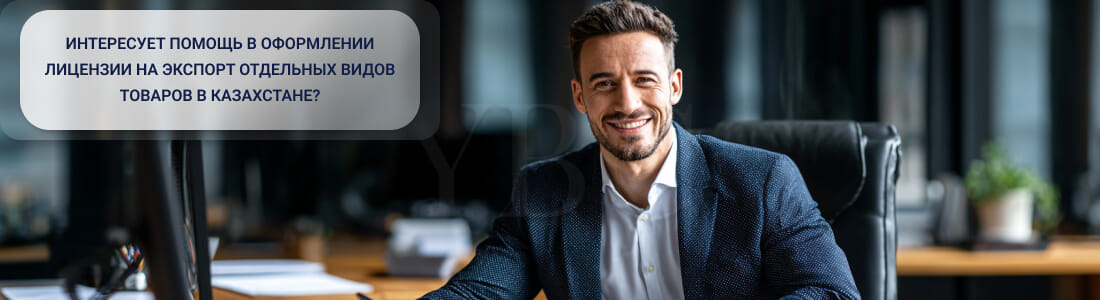 Получить исключительную лицензию на экспорт отдельных видов товаров в Казахстане