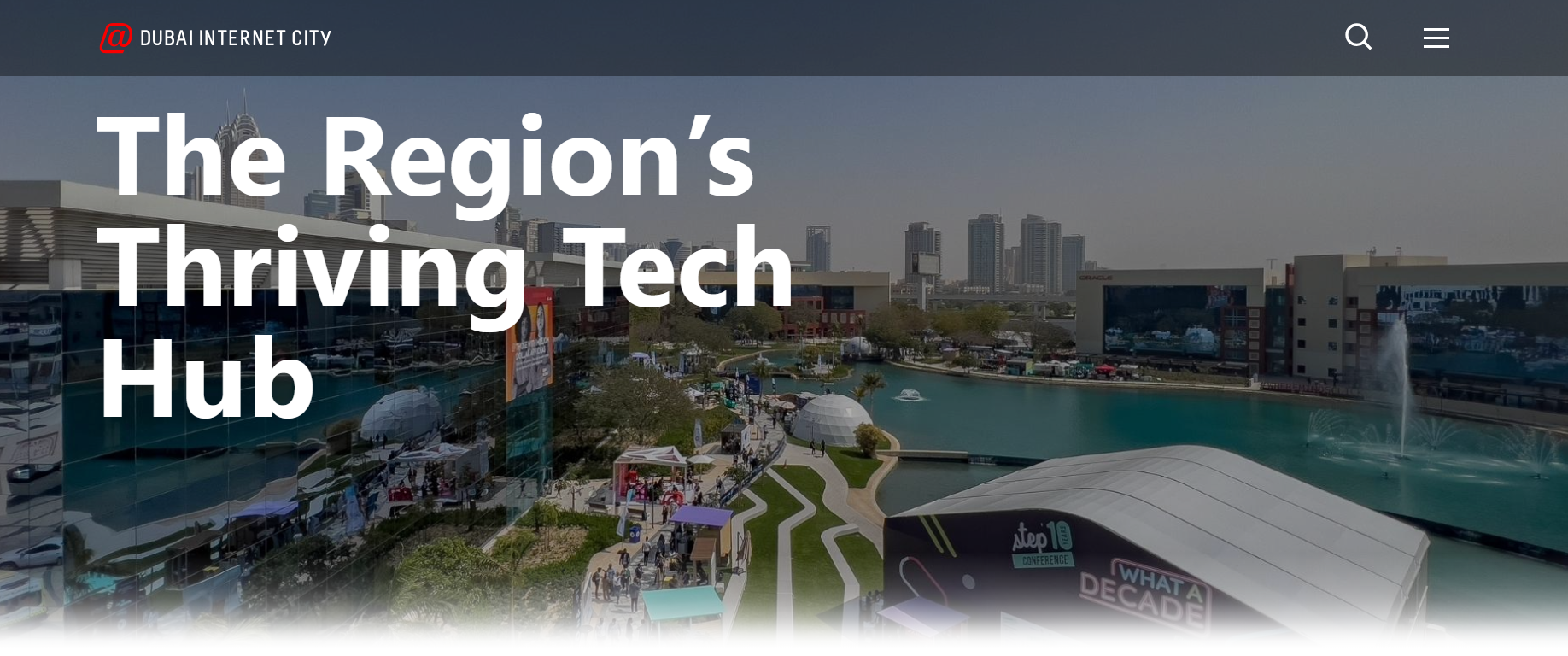 Официальная страница Dubai Media City