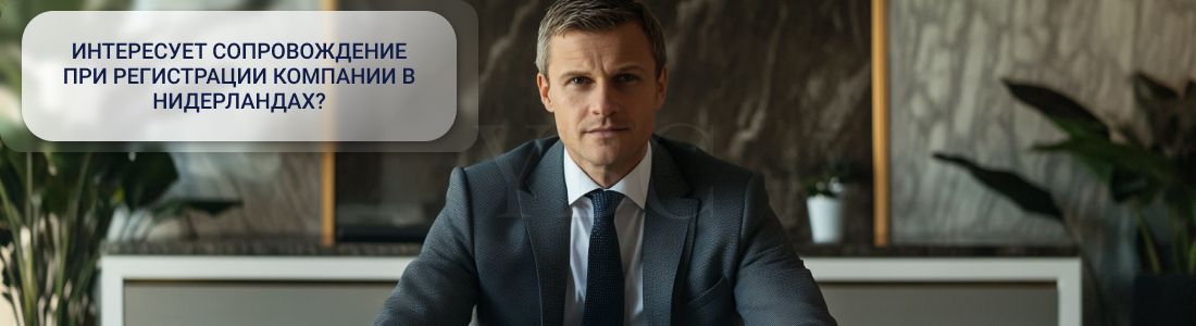 Интересует сопровождение по регистрации компании в Нидерландах?