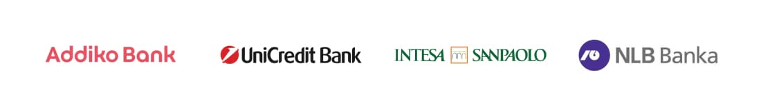 some banks in Bosnia and Herzegovina working with international clients