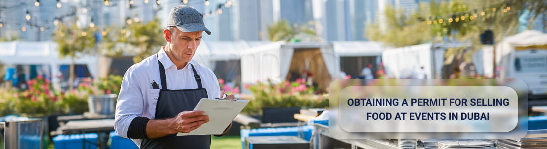 Получение разрешения на продажу еды на мероприятиях в Дубае