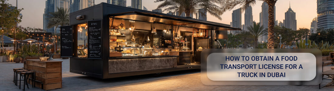 Как получить лицензию на перевозку еды на грузовике в Дубае