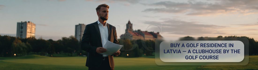 在拉脱维亚购买高尔夫公寓——高尔夫球场旁的会所式住宅