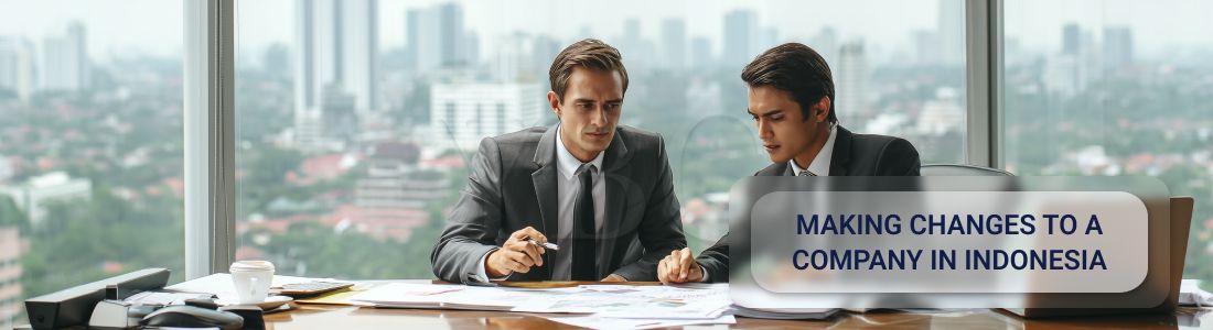 Внесение изменений в компанию в Индонезии
