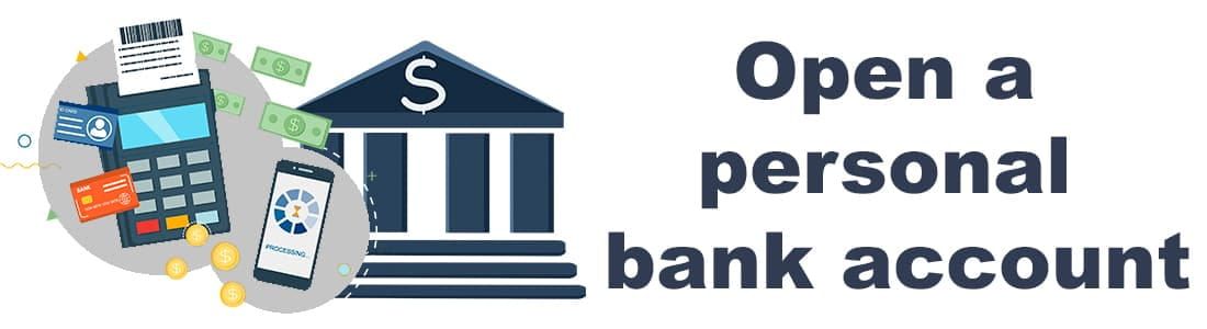 Открыть личный счет в банке