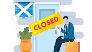 Закрыть компанию в Шотландии