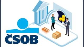 Opening an account with CSOB bank remotely