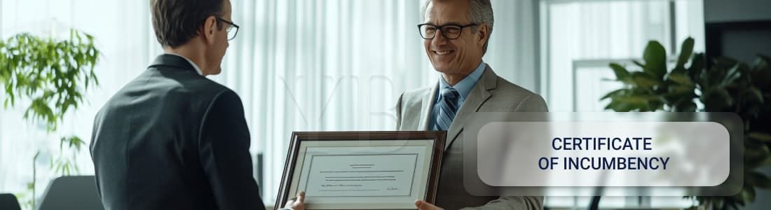 Как сделать сертификат о полномочиях (Certificate of Incumbency) для компании