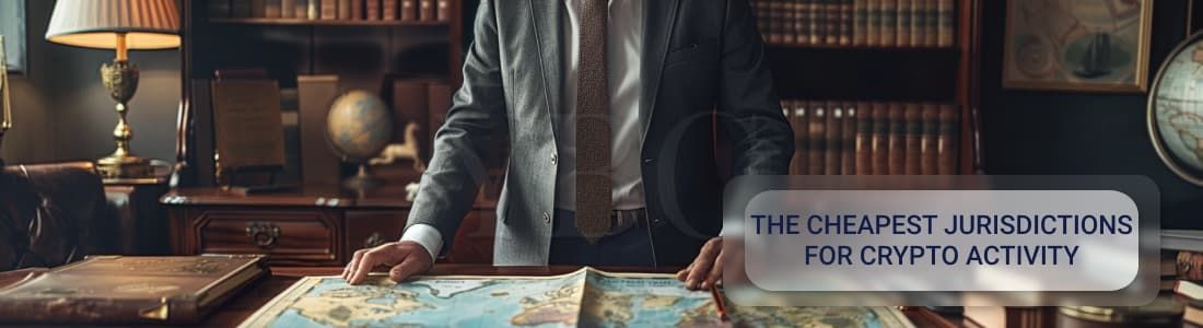 The cheapest jurisdictions for crypto operations